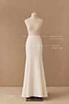 Jenny Yoo Oda Crepe Fit & Flare Bridal Skirt #5